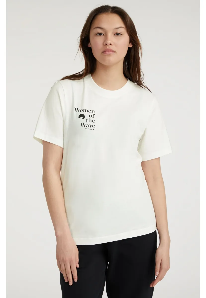 NOOS WOW  - T-Shirt print - snow white