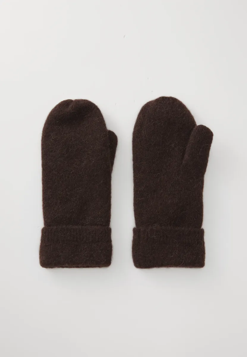 NOR MITTEN - Fäustling - black coffee