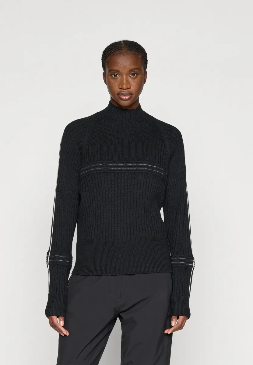 NORA SWEATER - Strickpullover - black