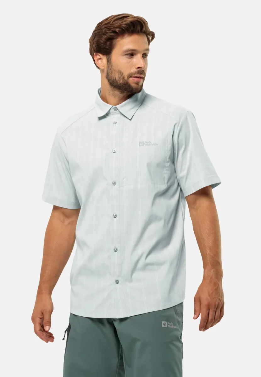 NORBO  - Hemd - cool grey check