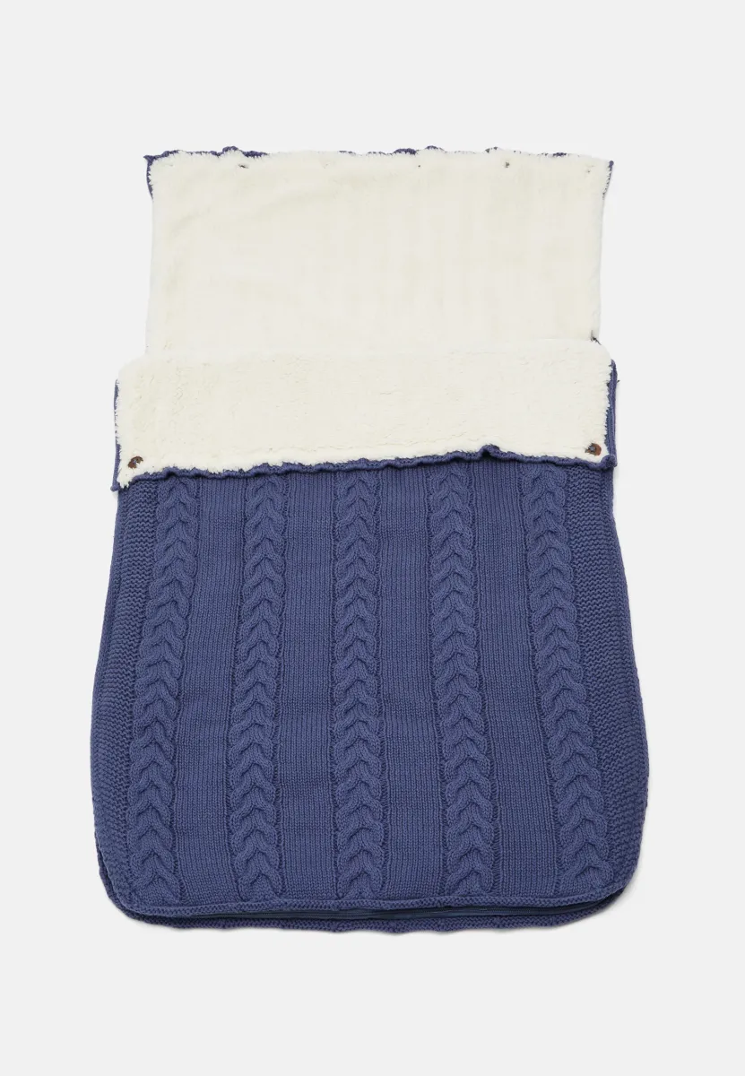 NORDIC BOY UNISEX - Fußsack - blau/off-white
