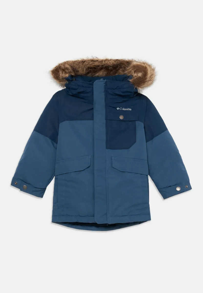 NORDIC STRIDER JACKET - Winterjacke - dark mountain/collegiate navy
