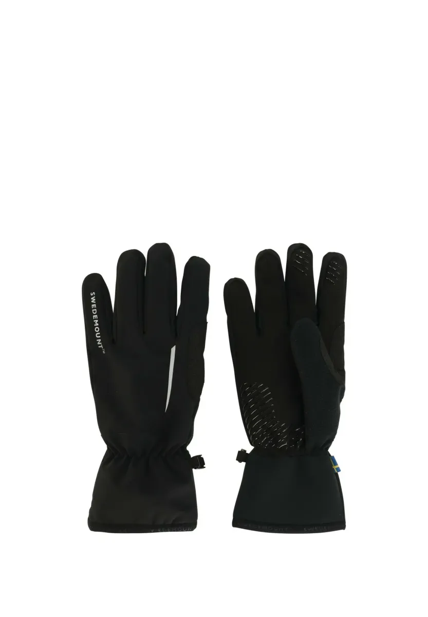 NORDIC WARM - Fingerhandschuh - black