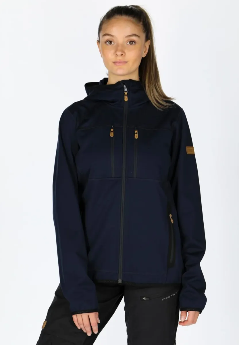 NORDKAP SOFTSHELL W - Softshelljacke - dk navy