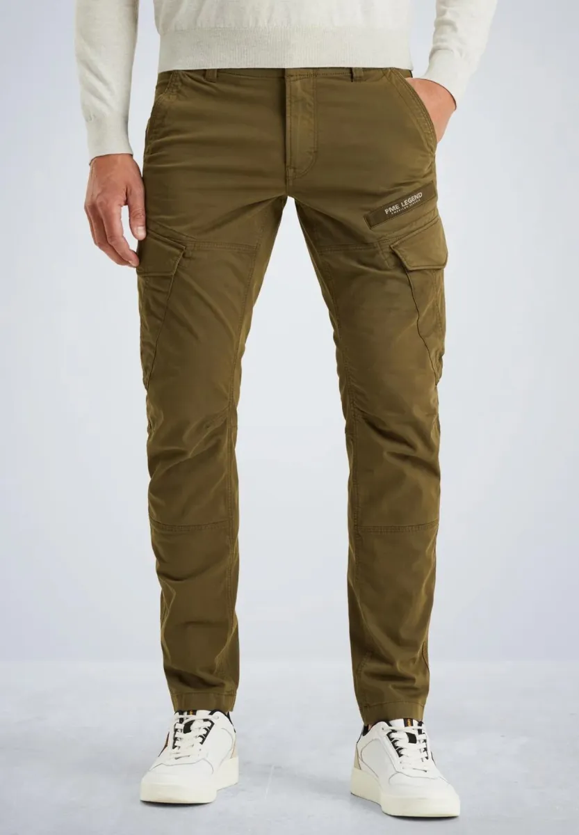 NORDROP TAPERED FIT - Cargohose - olive night