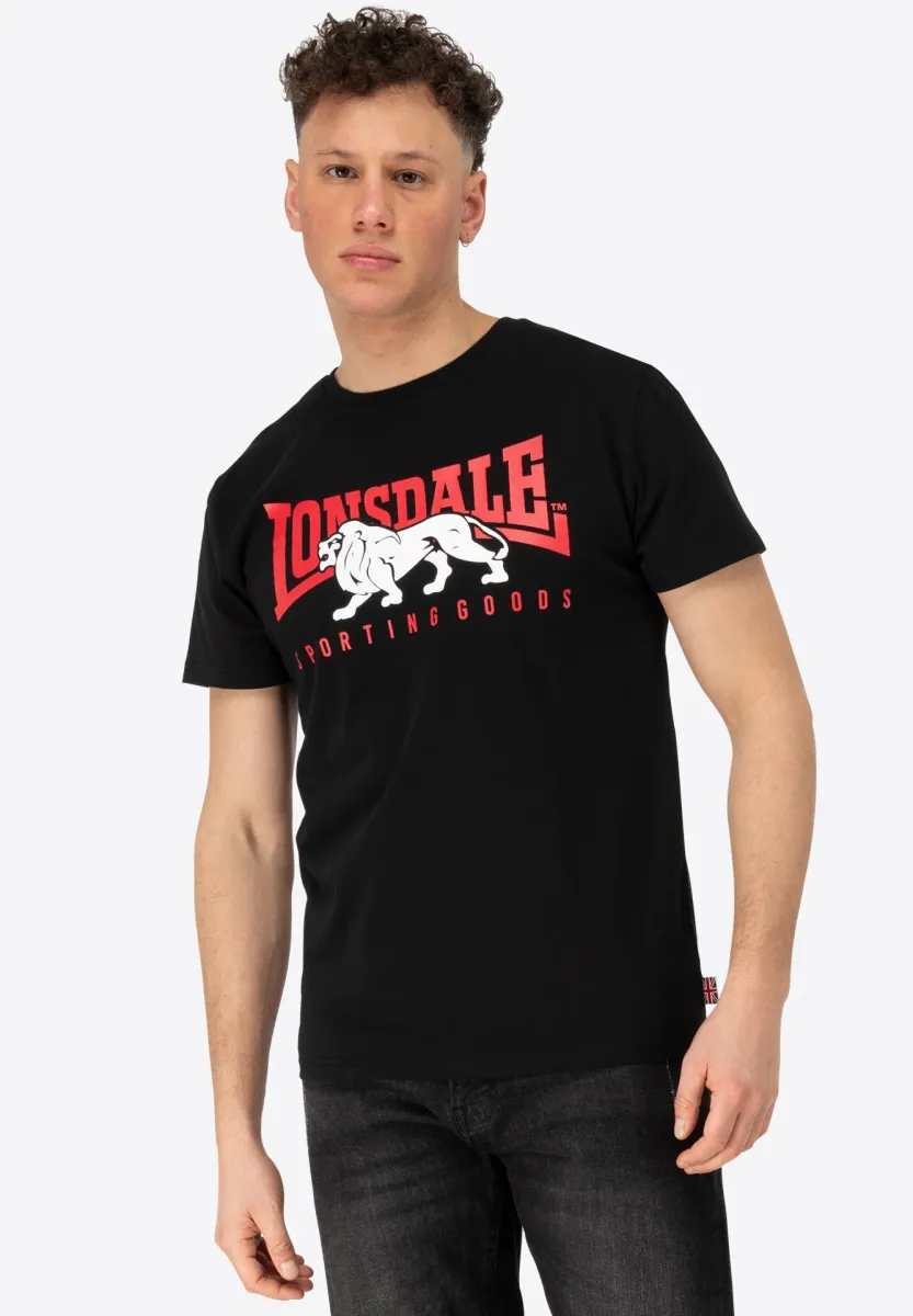 NORMALE PASSFORM - T-Shirt print - black red white