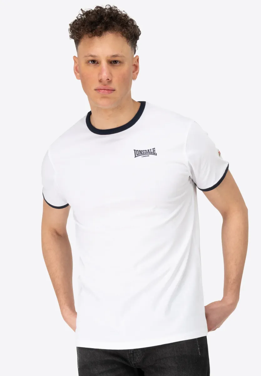 NORMALE PASSFORM TRELILL - T-Shirt print - white navy