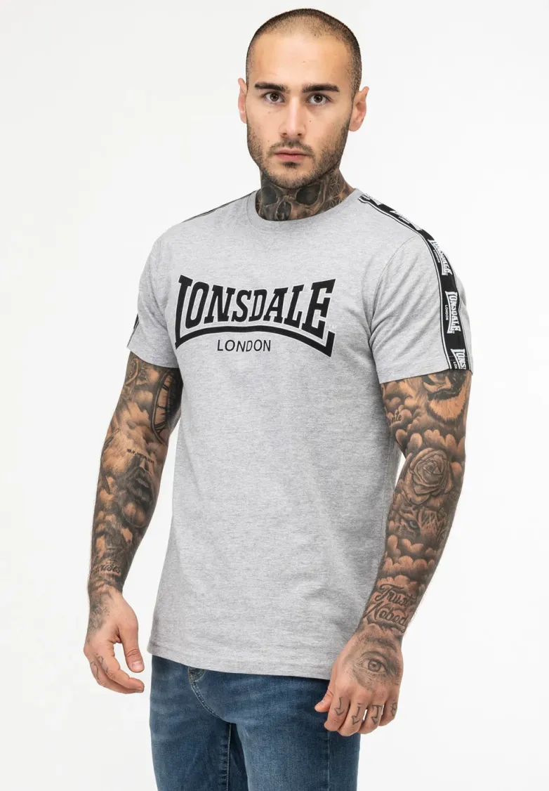 NORMALE PASSFORM VEMENTRY - T-Shirt print - marl grey black white