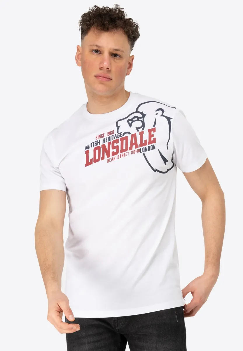 NORMALE PASSFORM WALKLEY - T-Shirt print - white