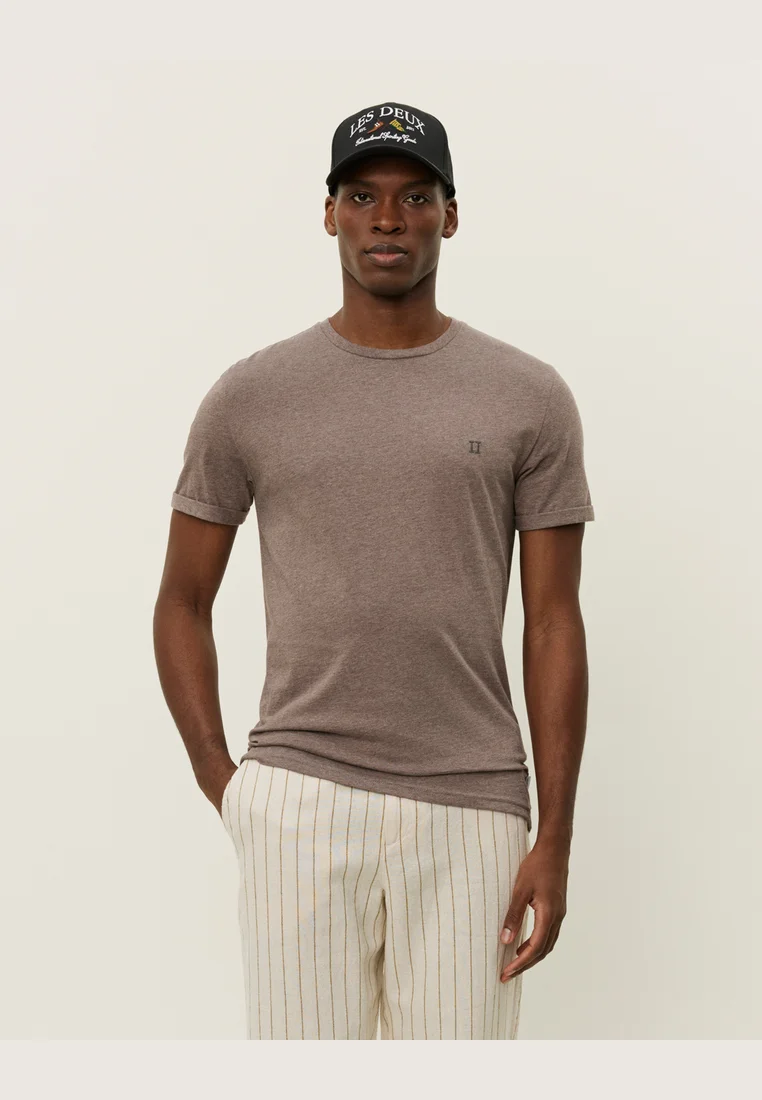 NORREGAARD - T-Shirt basic - cub melange