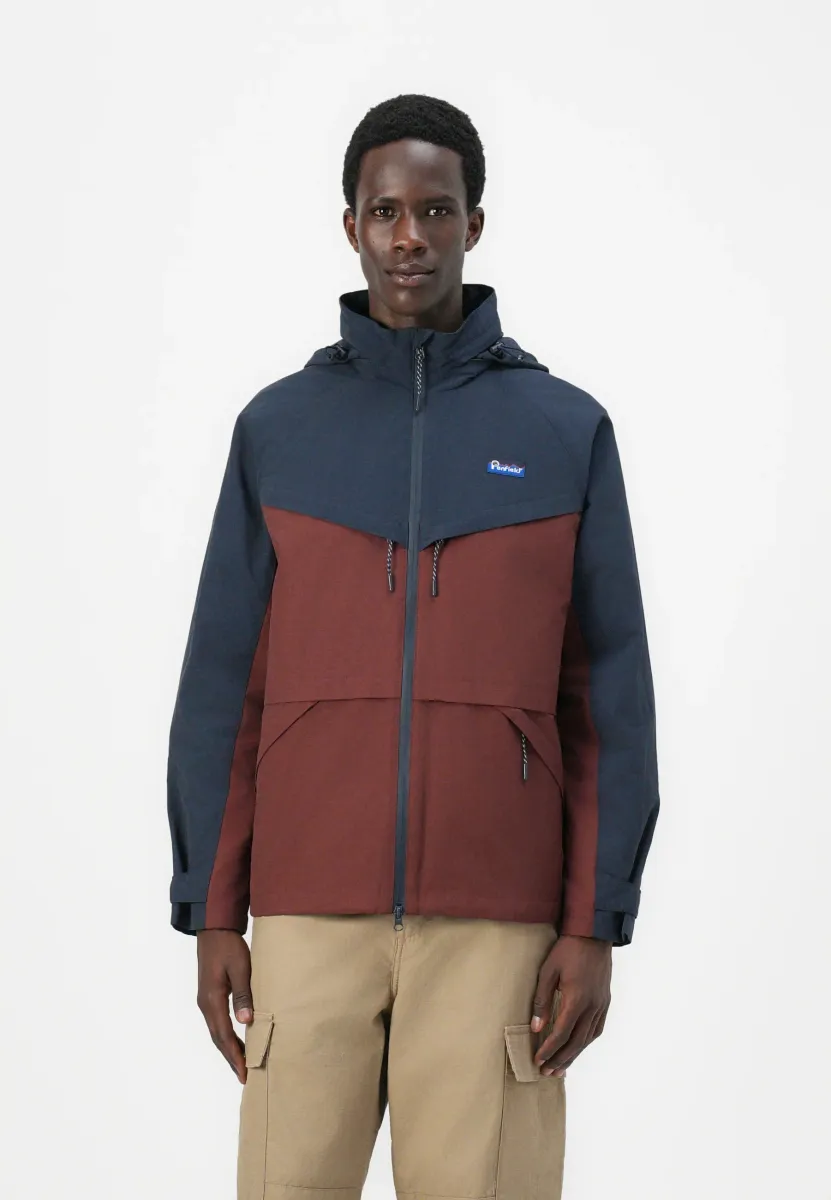 NORTHRIM RAIN JACKET - Hardshelljacke - rum raisin