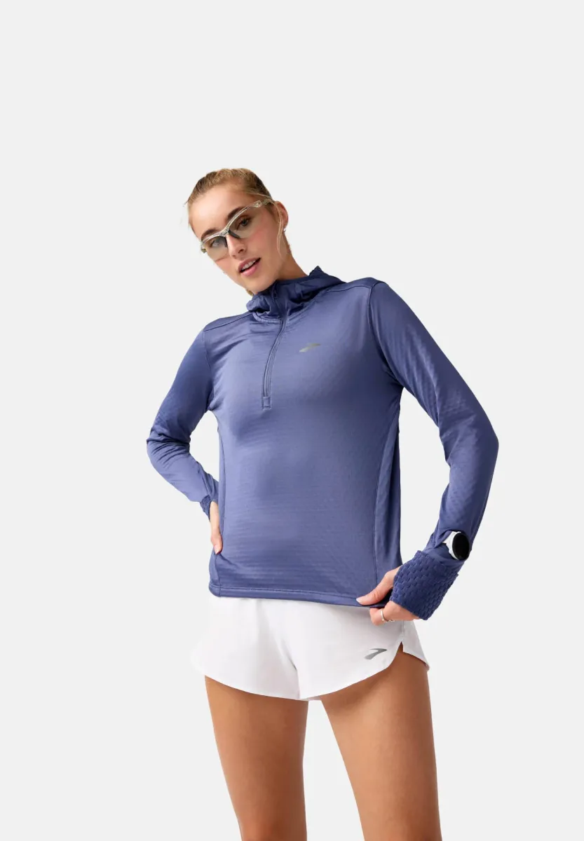 NOTCH THERMAL 3.0 - Kapuzenpullover - nightshadow