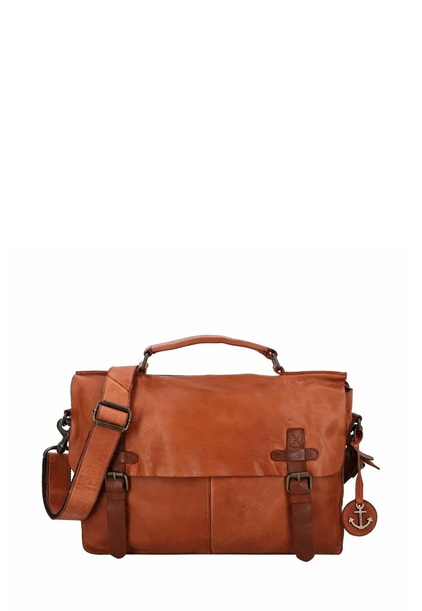 Notebooktasche - charming cognac