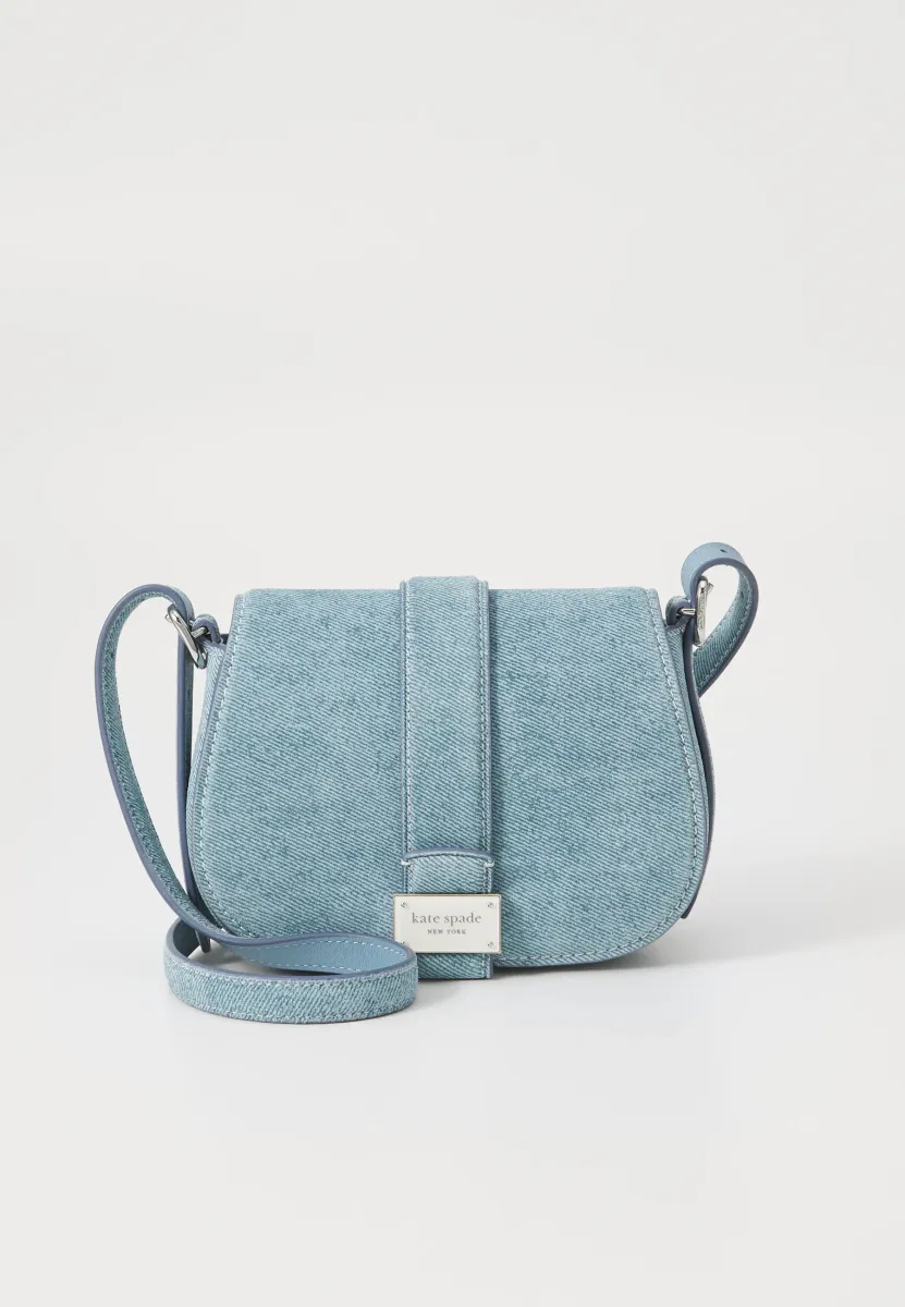 NOUVEAU MINI SADDLE - Umhängetasche - blue multi