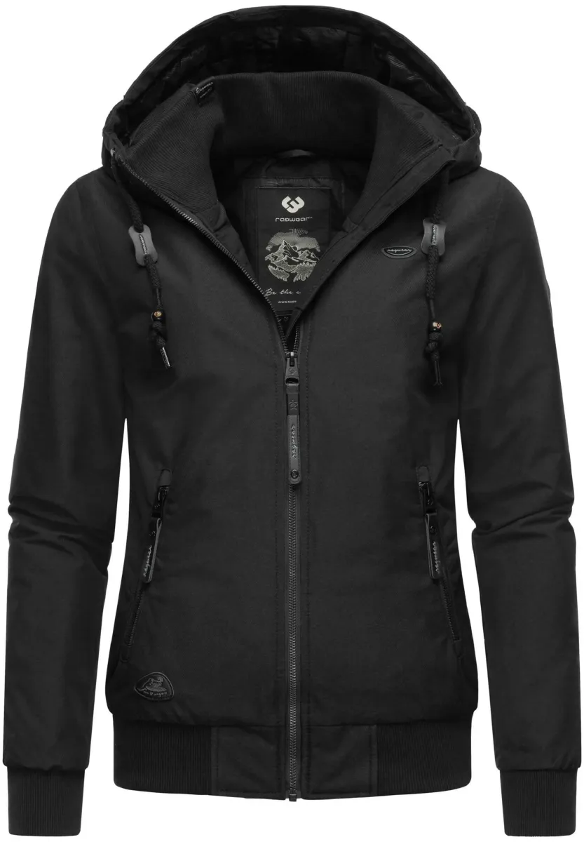 NUGGIE MELANGE - Winterjacke - black