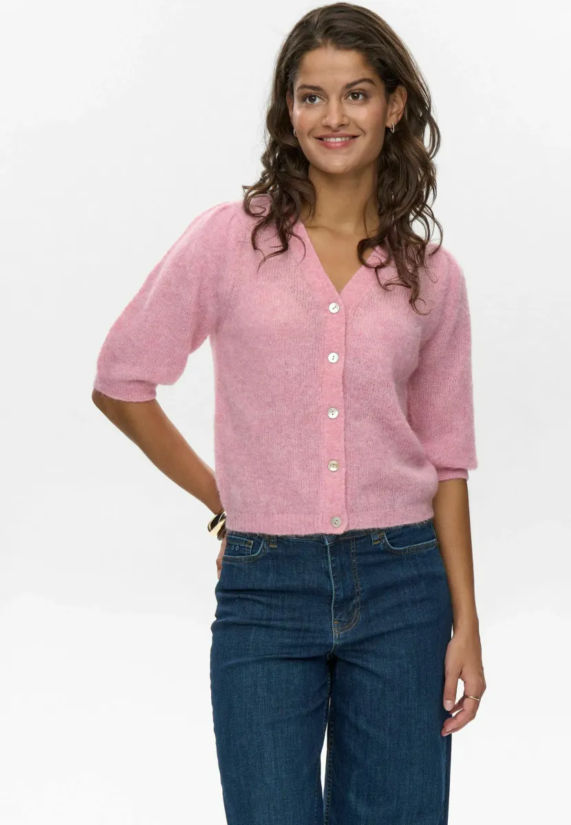 NULANA  - Strickjacke - orchid smoke