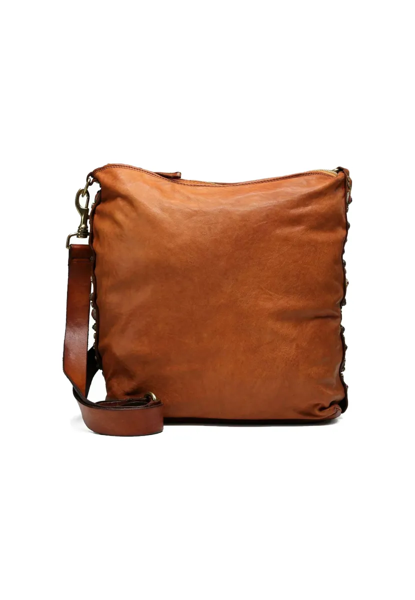 NUNZIA  - Umhängetasche - cognac