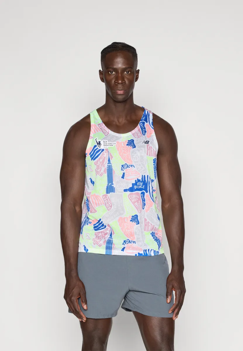NYC MARATHON ATHLETICS SINGLET - Top - multi colors