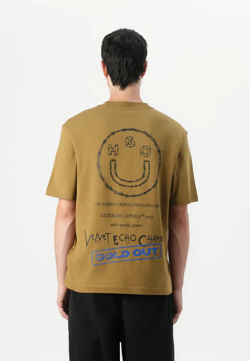 NYLIX - T-Shirt print - open green