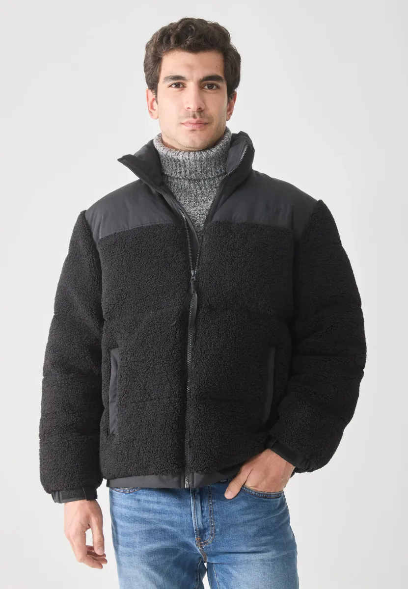 NYLON BLOCKING - Winterjacke - black