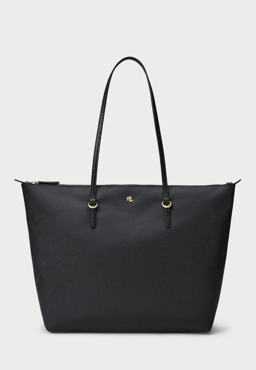 NYLON LARGE KEATON TOTE BAG - Shopping Bag - black