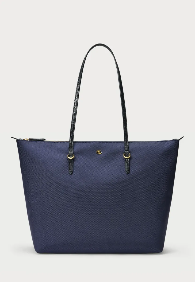 NYLON LARGE KEATON TOTE BAG - Shopping Bag - refined navy