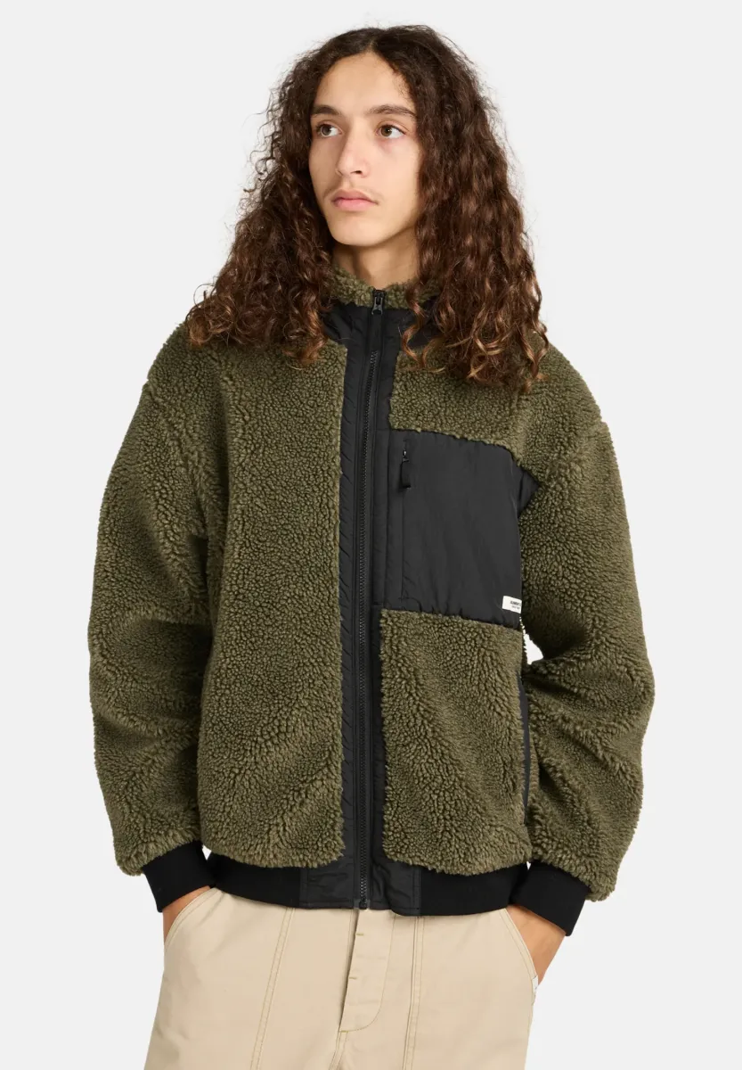 OAK SHERPA - Fleecejacke - green