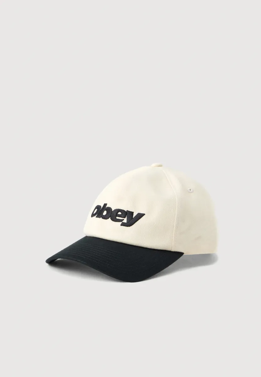 OBEY DELTA UNISEX - Cap - off-white