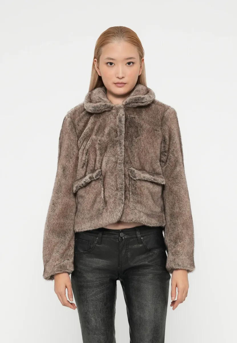 OBJKLARA JACKET - Winterjacke - morel