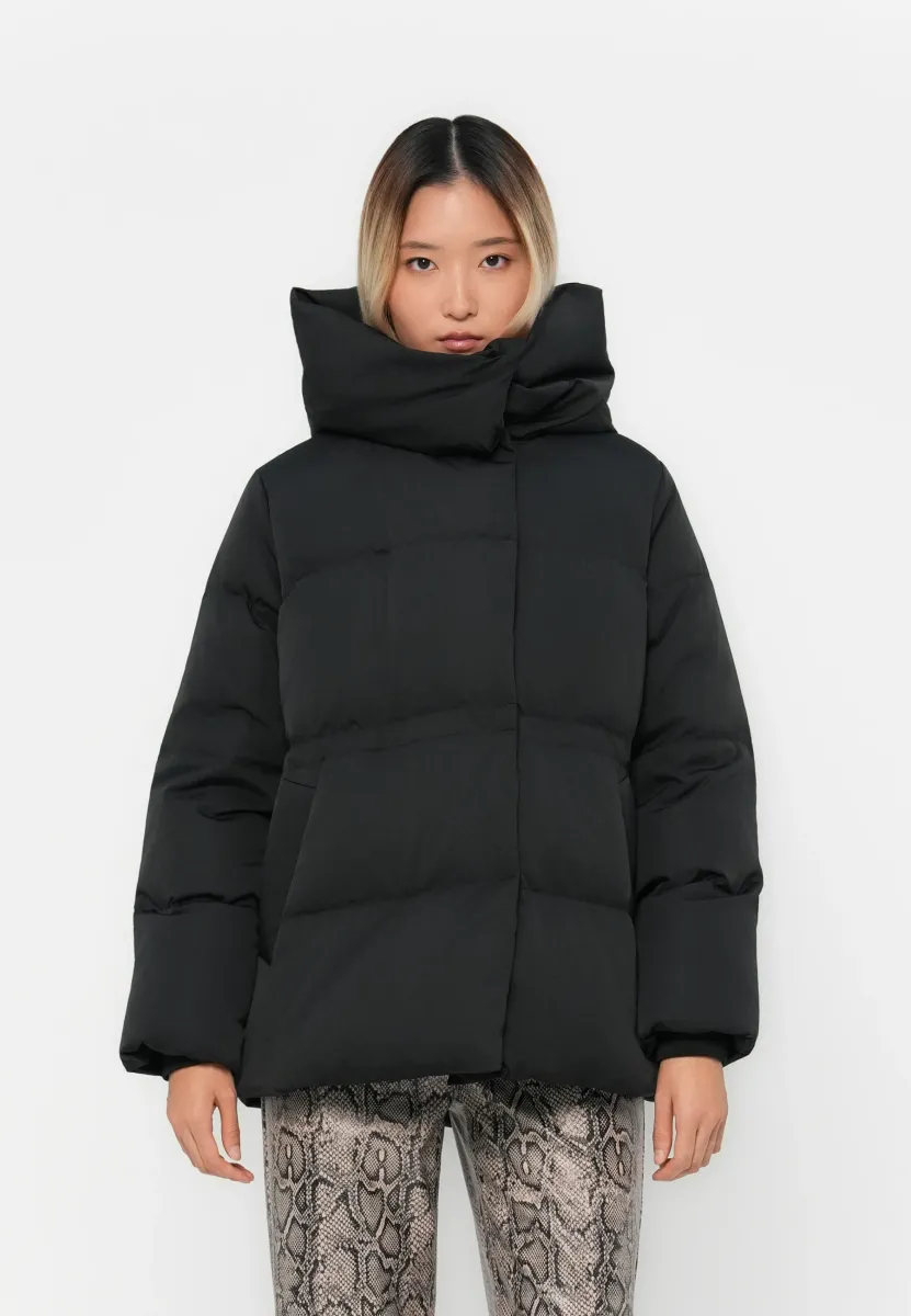OBJLOUI JACKET - Daunenjacke - black