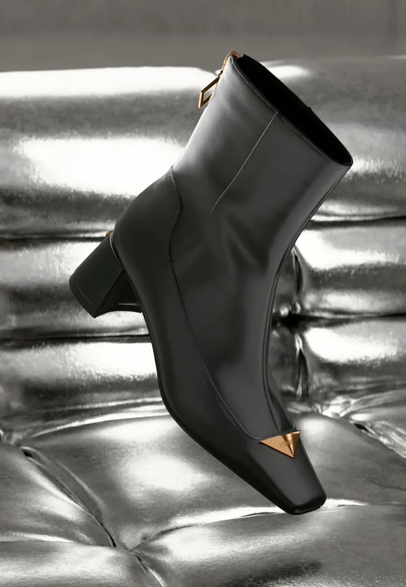 OCEANE MID - Stiefelette - black