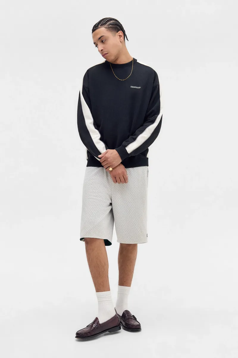 OCTAVIUS PANEL UNISEX - Sweatshirt - black