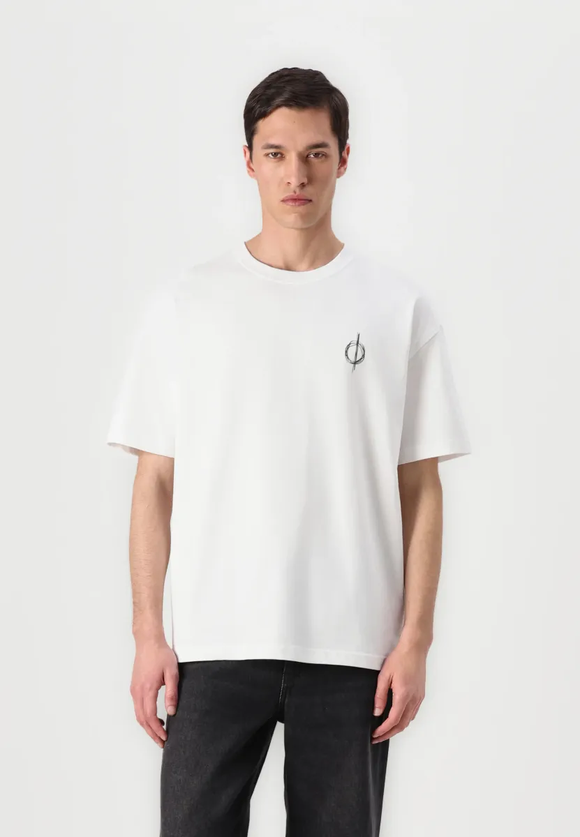 ODIE - T-Shirt print - white