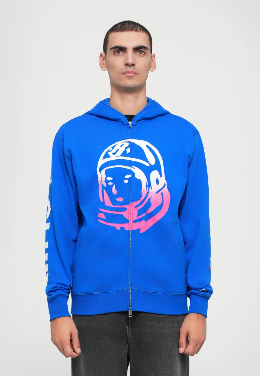 ODYSSEY SPRAYER PRINTED ZIP THROUGH HOOD - Sweatjacke - blue