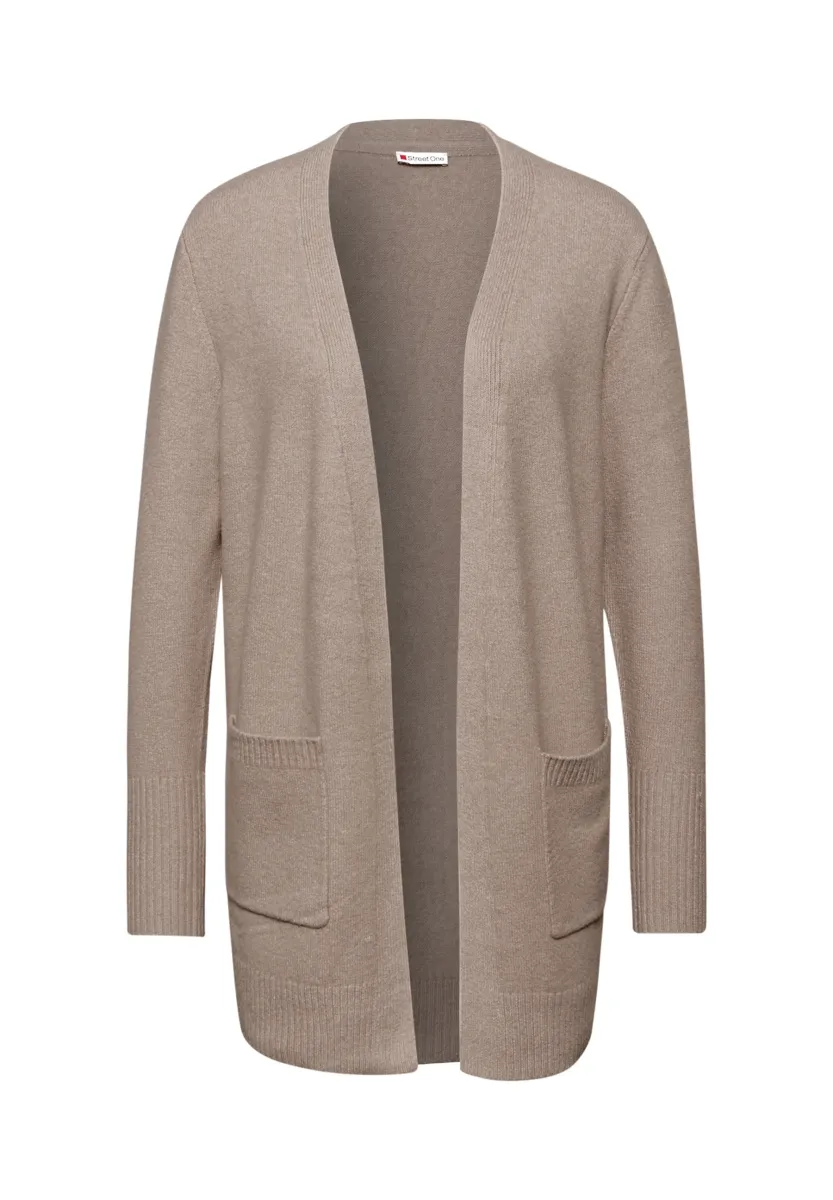 OFFENER - Strickjacke - beige
