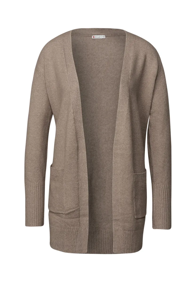 OFFENER - Strickjacke - beige
