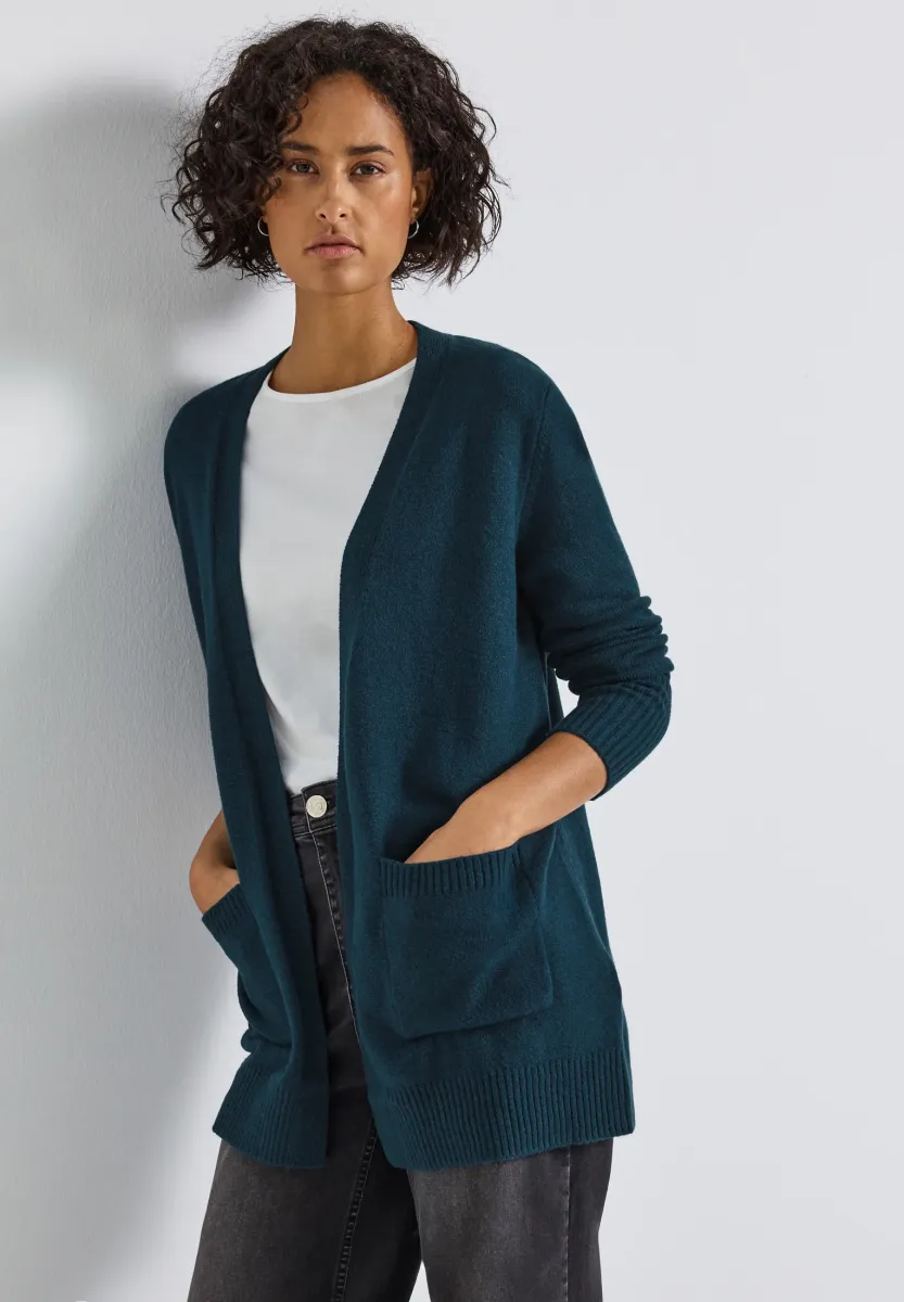 OFFENER - Strickjacke - türkis