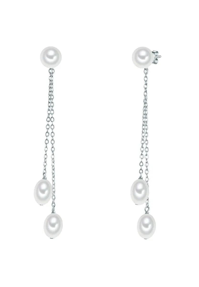 Ohrringe - silberfarben