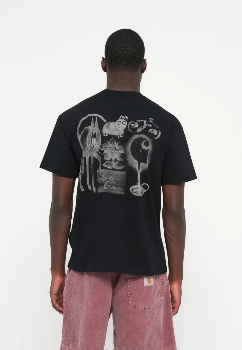OKNICEOK  - T-Shirt print - black