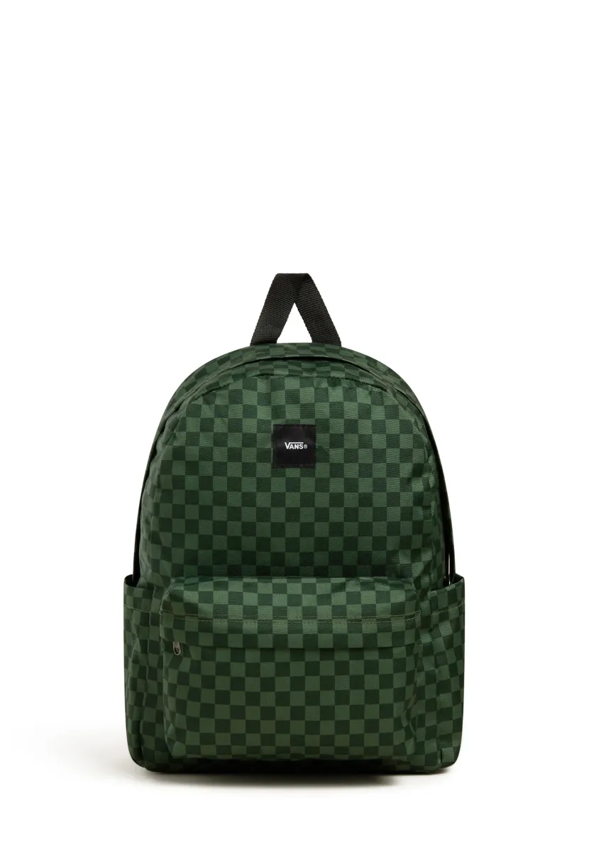 OLD GROM CHECK - Schulranzen - dark olive