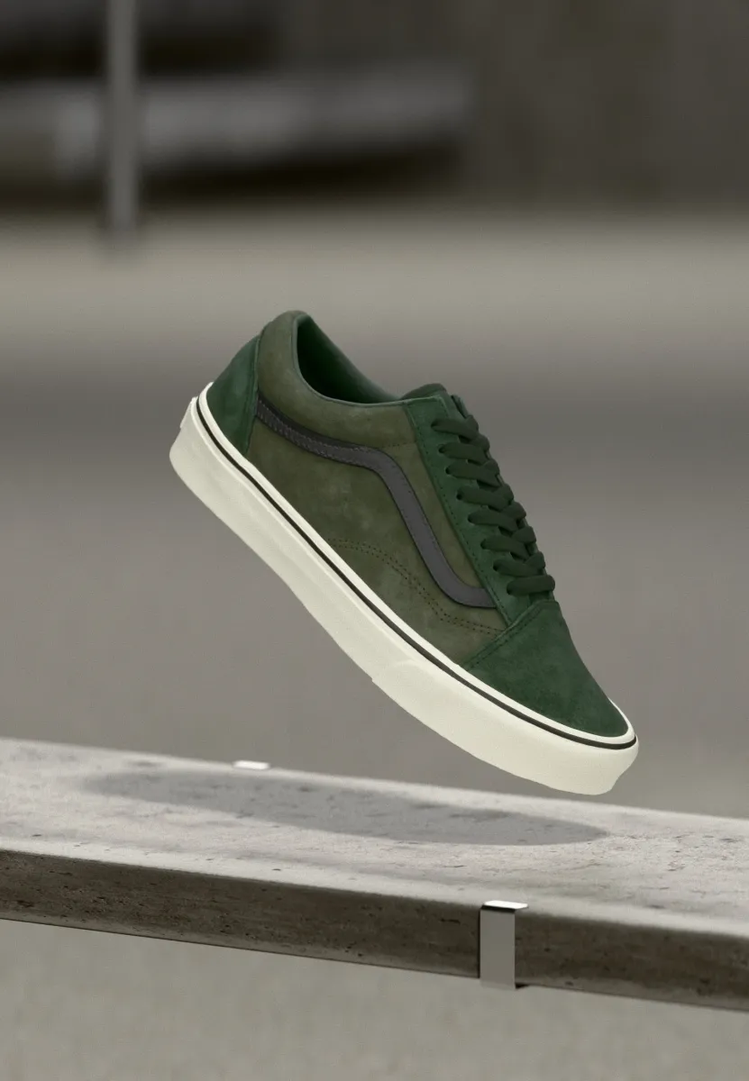 OLD SKOOL - Skateschuh - green/multi-coloured