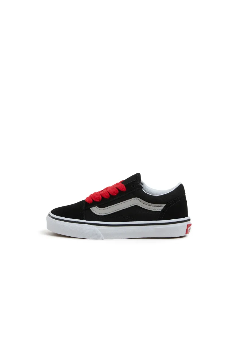 OLD SKOOL - Sneaker low - metallic black