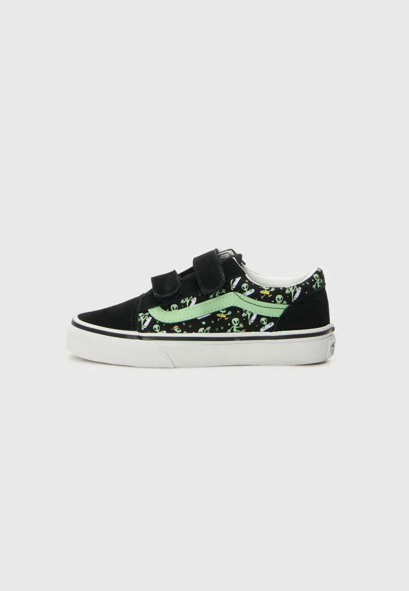 OLD SKOOL UNISEX - Sneaker low - black/green