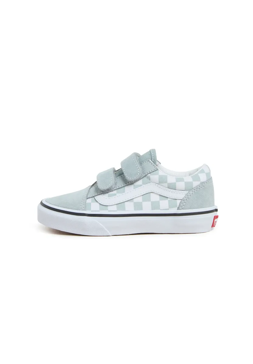 OLD SKOOL UNISEX - Sneaker low - color theory checkerboard pure grey