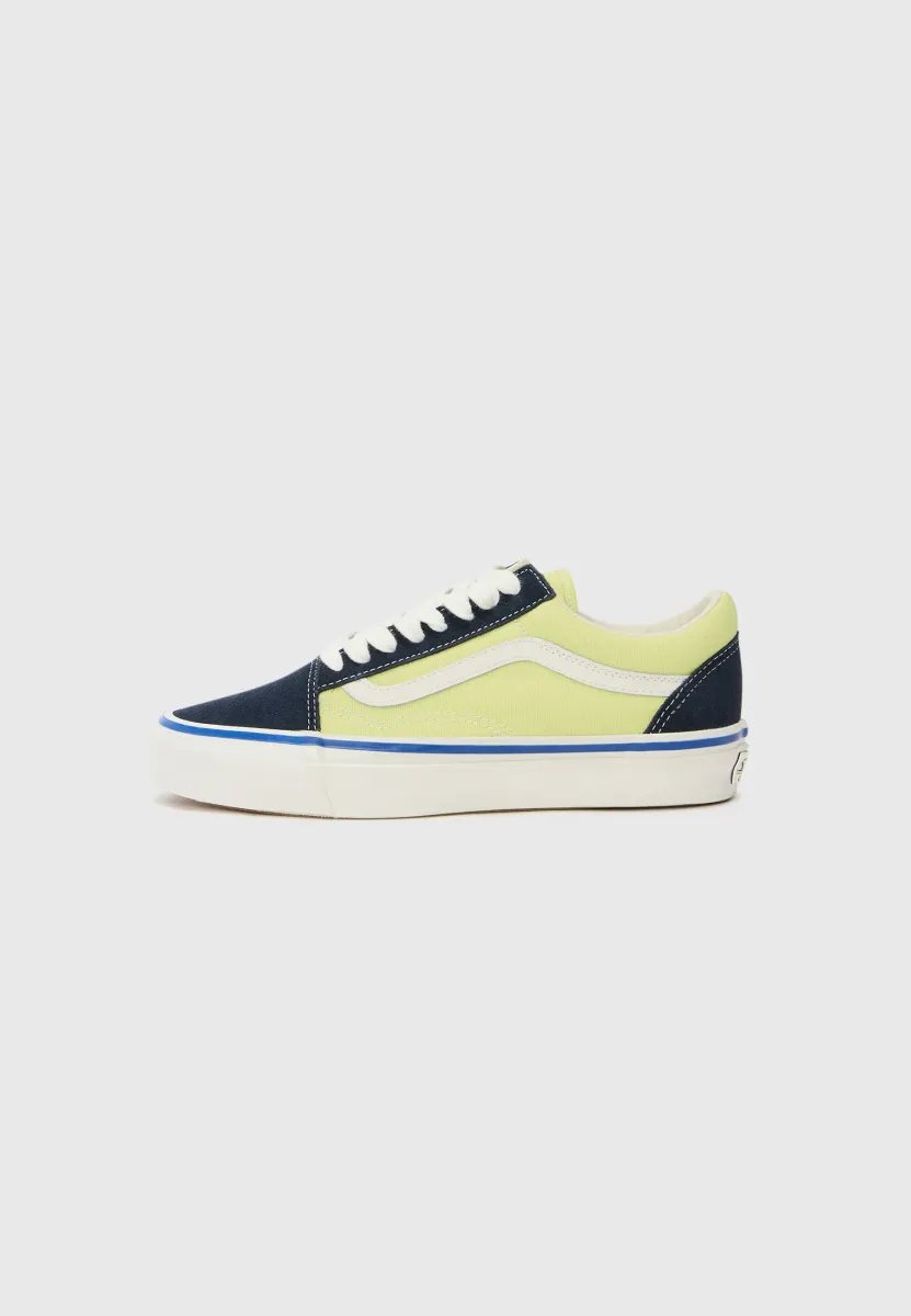 OLD SKOOL UNISEX - Sneaker low - nineties navy/lime