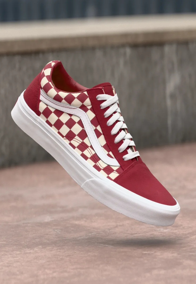 OLD SKOOL UNISEX - Sneaker low - red/white