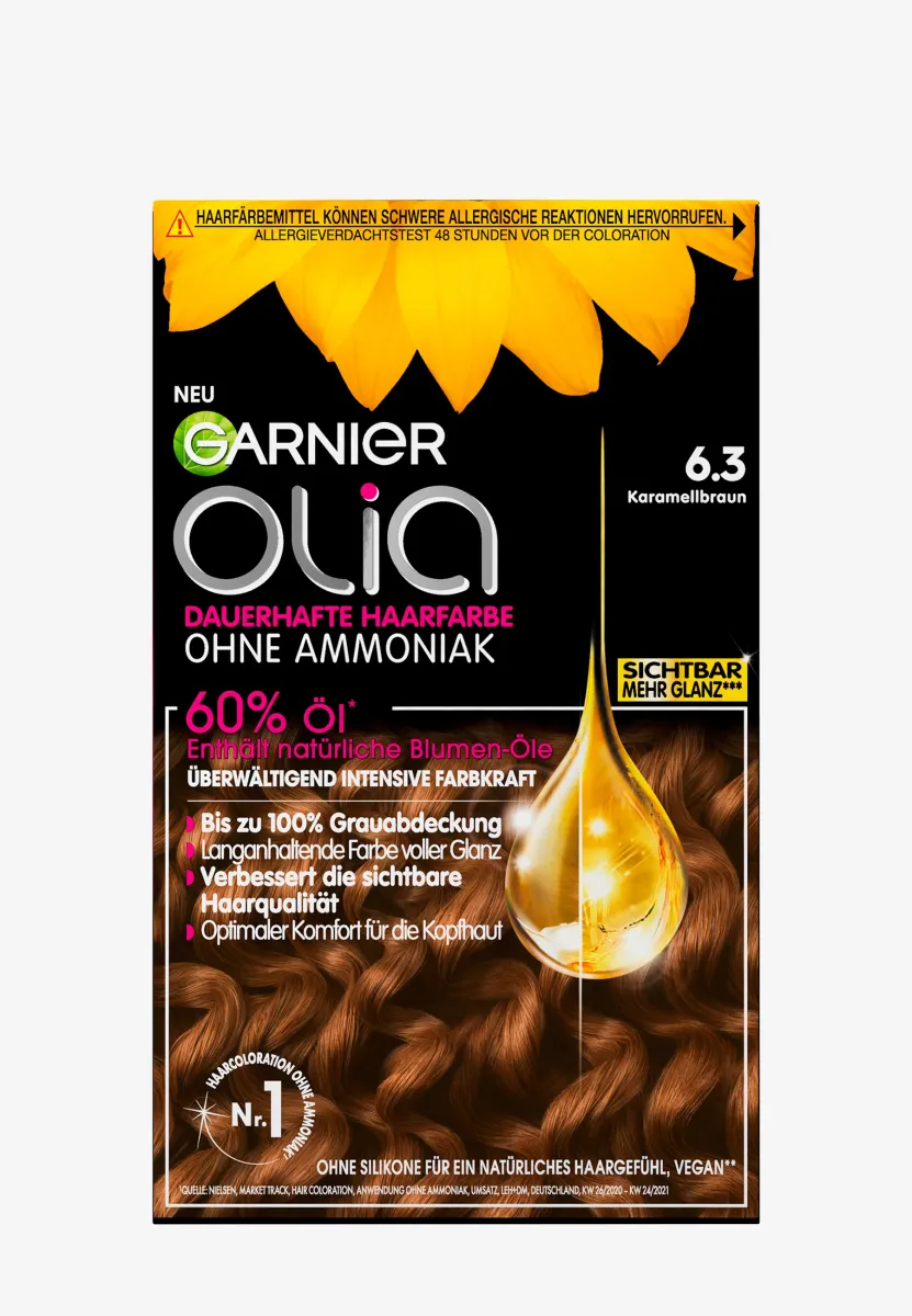 OLIA PERMANENT HAIR COLOR - Coloration - caramel brown
