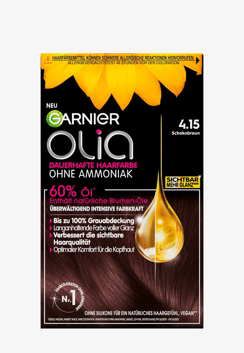 OLIA PERMANENT HAIR COLOR - Coloration - chocolate brown