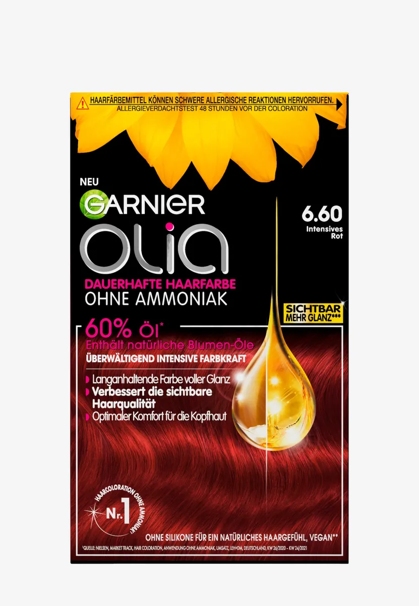 OLIA PERMANENT HAIR COLOR - Coloration - intensive red