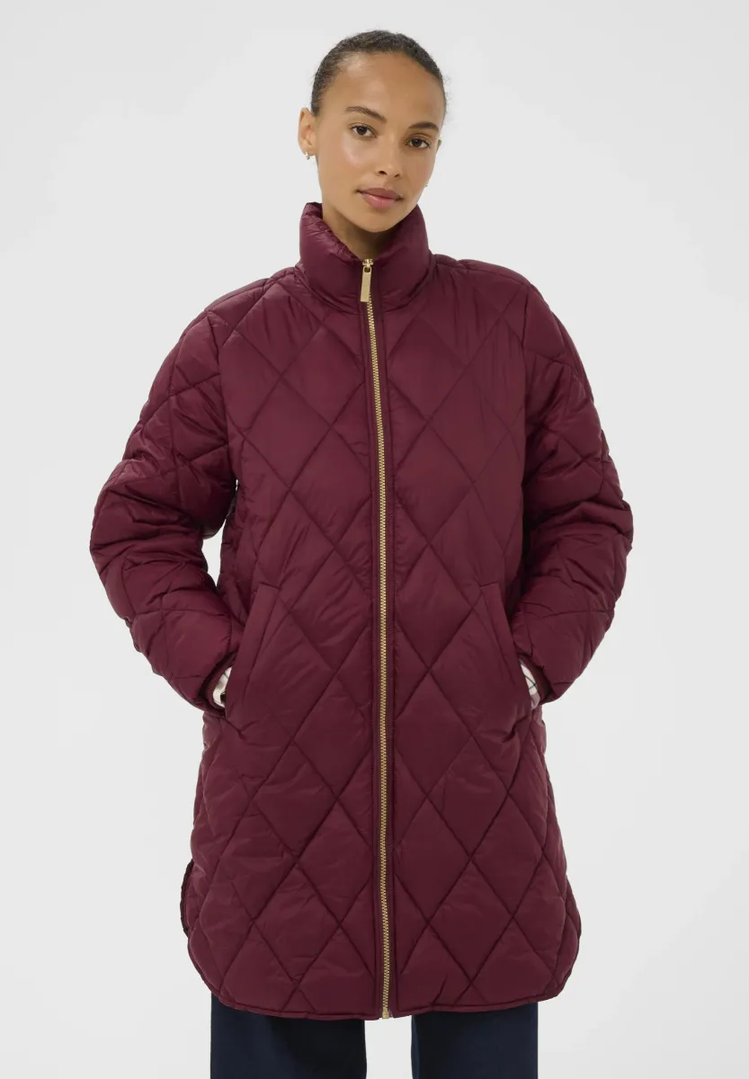 OlilasPW OTW - Wintermantel - tawny port